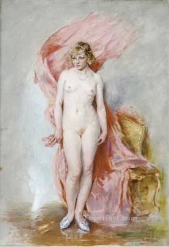  Seignac Pintura al %C3%B3leo - Desnudo en un interior desnudo Guillaume Seignac